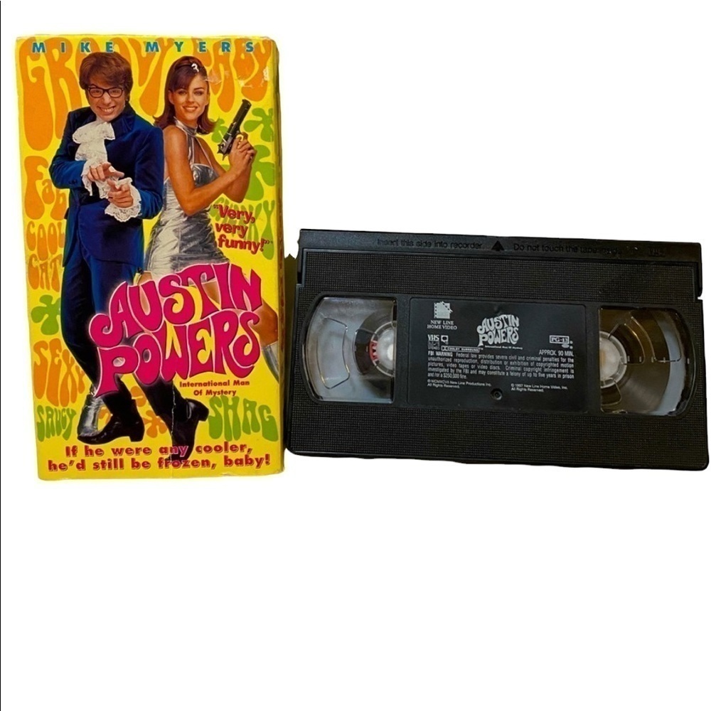 VERY RARE, Austin Powers, “International man of mystery,” VHS COLLECTORS PIECE